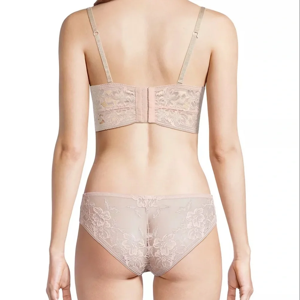 Free People Sorento Demi Longline Bra Panty 2 Pc Set